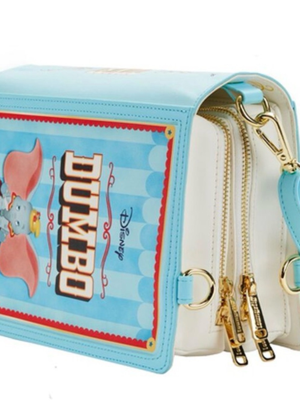 Loungefly Disney Dumbo Book Series convertible crossbody bag $85 - Picture 4 of 13
